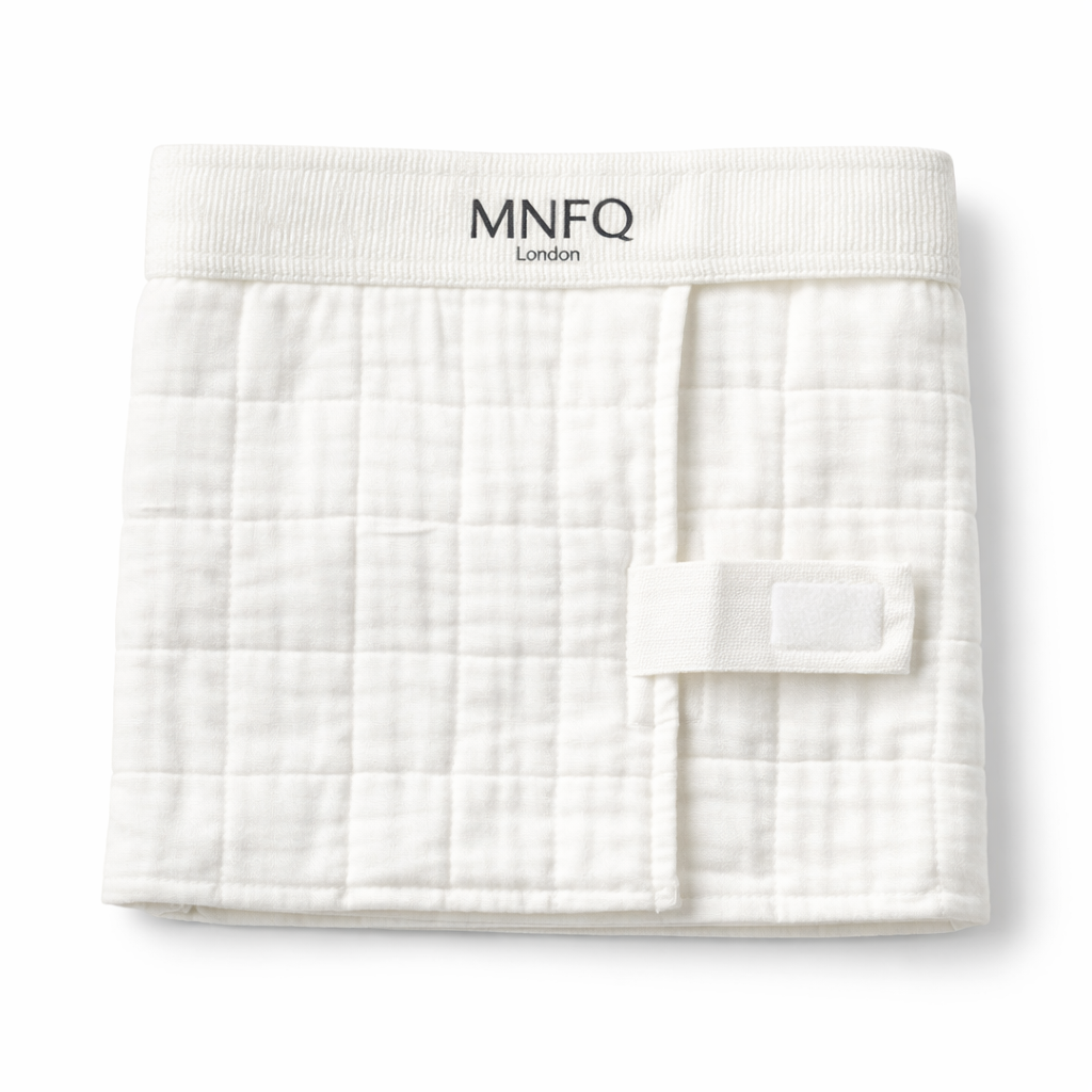 Organic Gauze - Elastic Mini Skirt – A-Line Drawstring Skirt