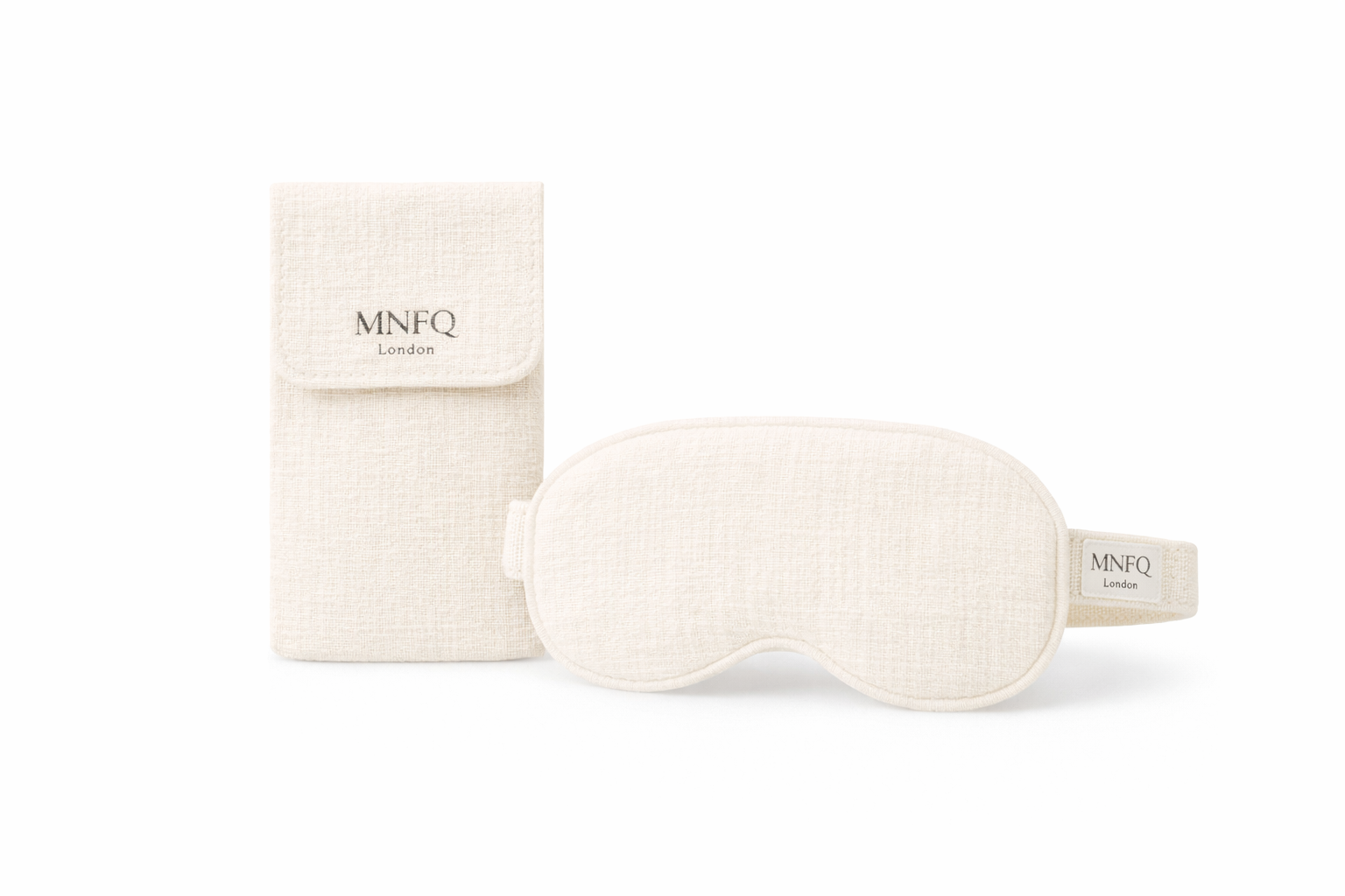 Organic Gauze - Eyeglass Case & Sleep Eye Mask Set