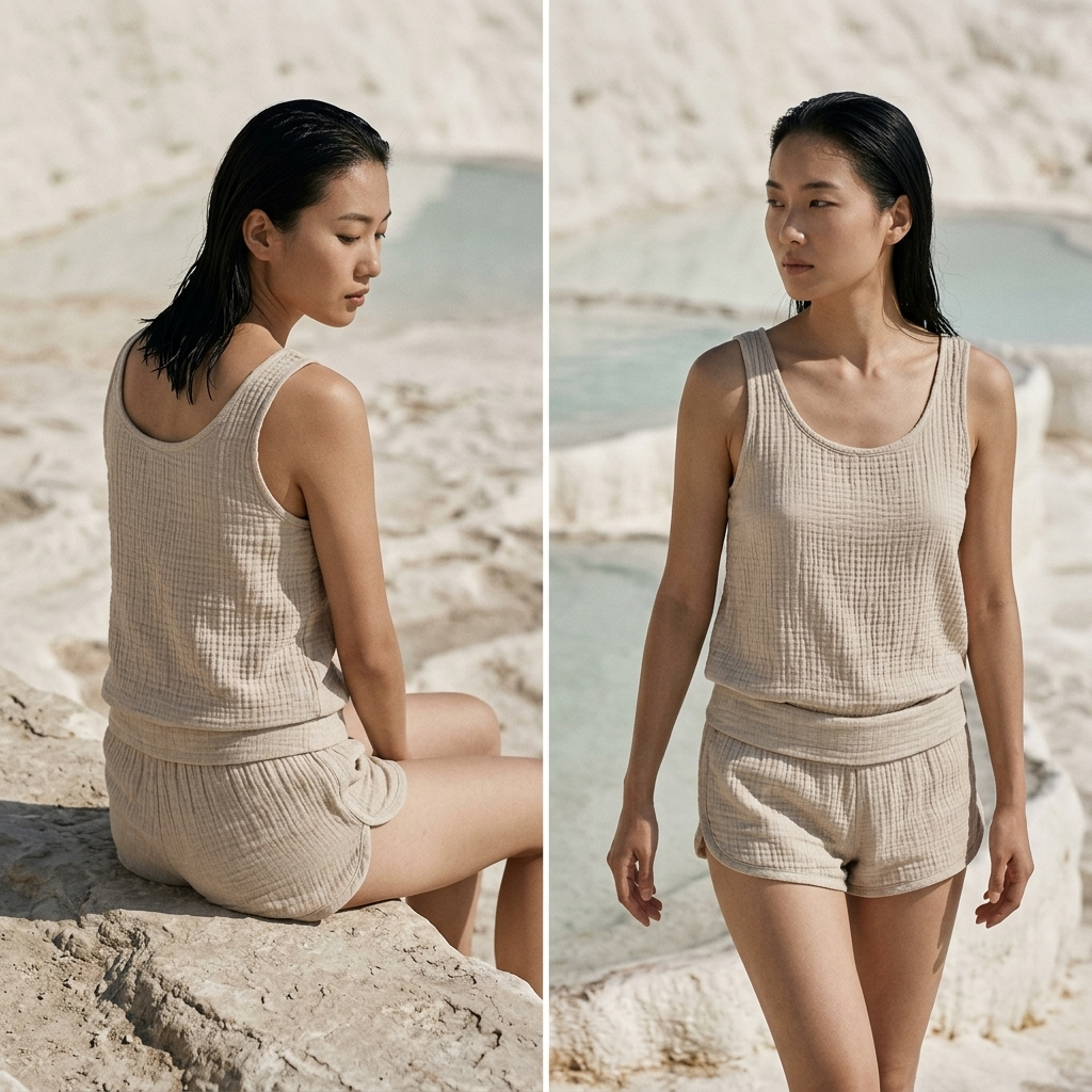 Organic Gauze - Sauna Shorts SCULPT