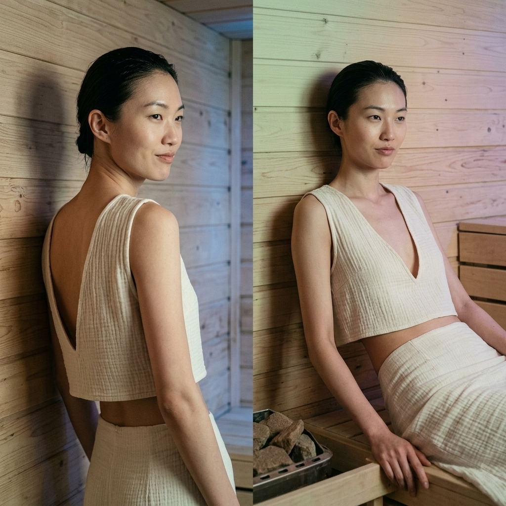 Spa Crop - Sleeveless