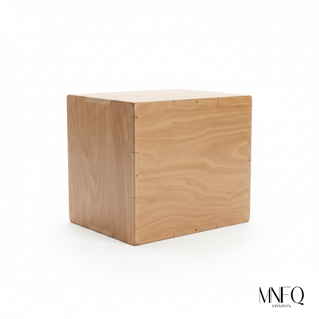 Wooden Polymetric Jump Box – 3-in-1 Step-Up Training Box